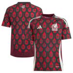 Shop mexico national team adidas youth 2024 home replica jersey – burgundy – Mexico Football Shirts & World Cup Jerseys