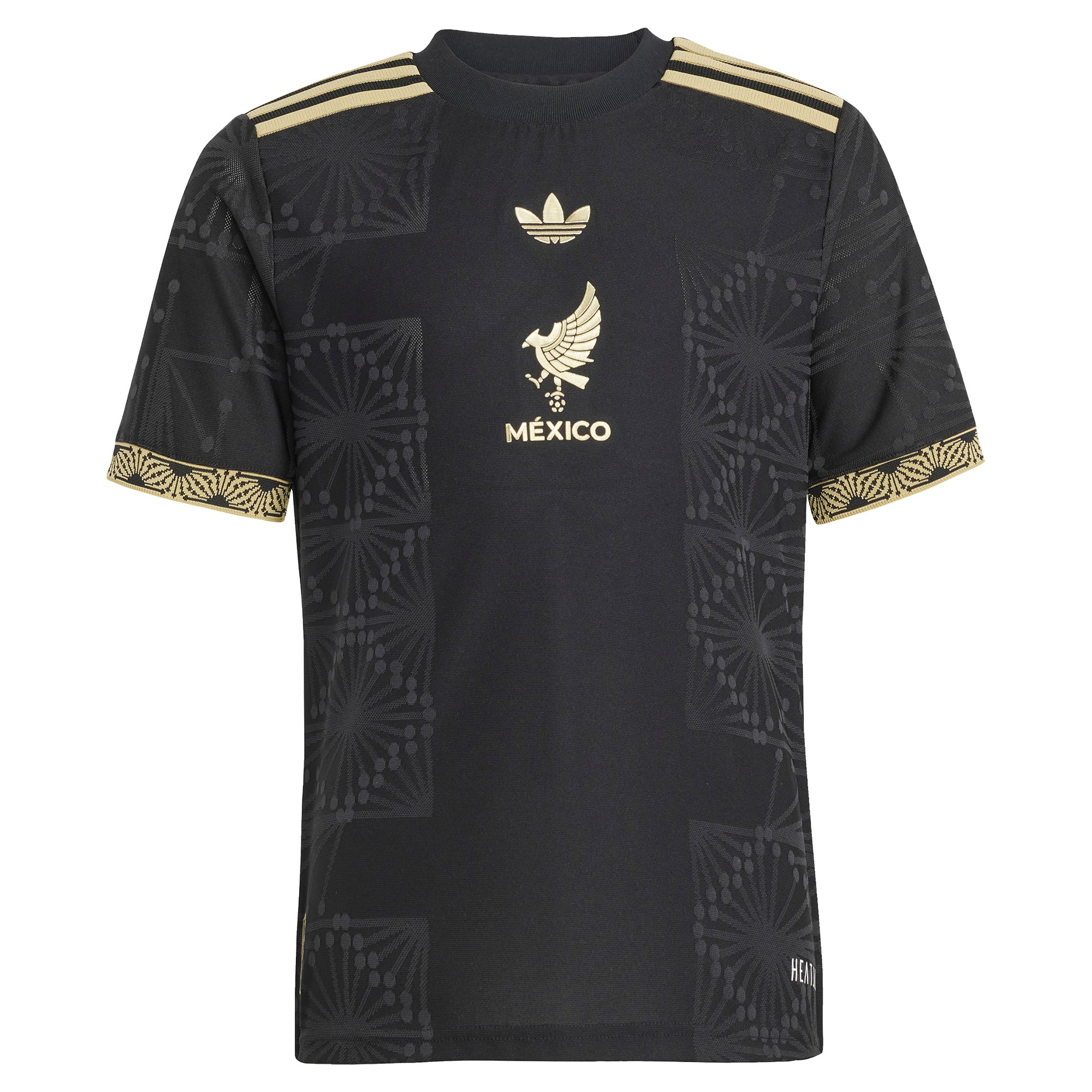 Shop mexico national team adidas youth 2025 third authentic jersey – black – Mexico Football Shirts & World Cup Jerseys