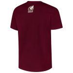 Shop mexico national team heritage heavy relaxed fit t-shirt – burgundy – Mexico Football Shirts & World Cup Jerseys