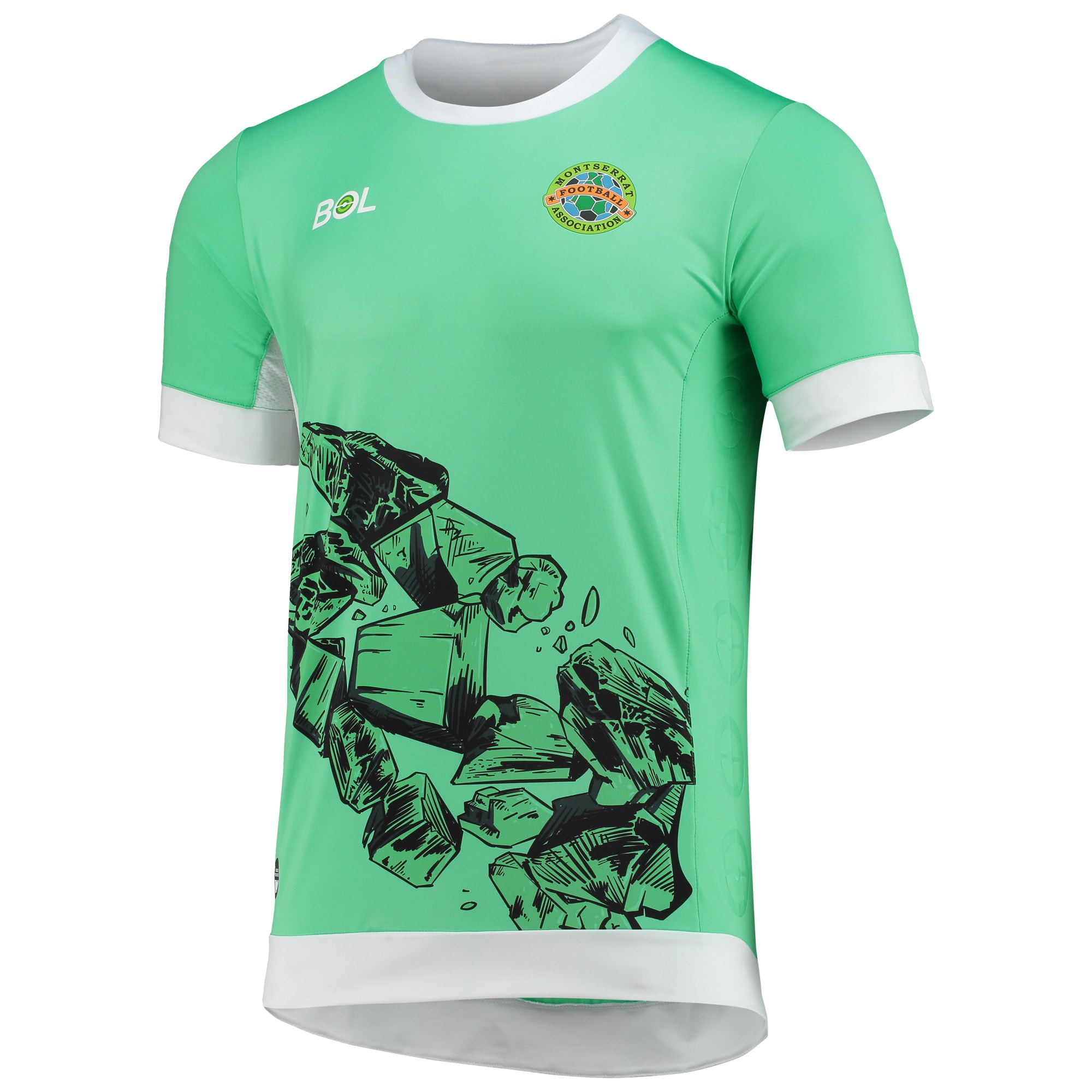 Shop montserrat national team 202223 replica home jersey – green – Mexico Football Shirts & World Cup Jerseys