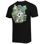 Shop montserrat national team volcano t-shirt – black – Mexico Football Shirts & World Cup Jerseys