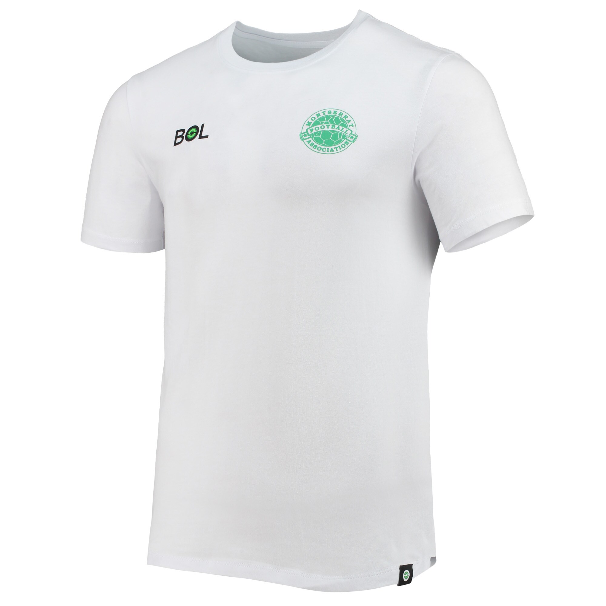 Shop montserrat national team volcano t-shirt – white – Mexico Football Shirts & World Cup Jerseys