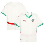 Shop morocco national team puma 2025 away replica jersey – white – Mexico Football Shirts & World Cup Jerseys