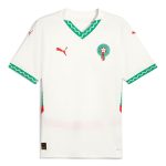 Shop morocco national team puma 2025 away replica jersey – white – Mexico Football Shirts & World Cup Jerseys