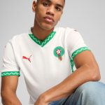 Shop morocco national team puma 2025 away replica jersey – white – Mexico Football Shirts & World Cup Jerseys