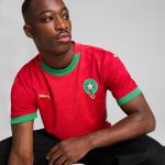 Shop morocco national team puma 2025 home replica jersey – red – Mexico Football Shirts & World Cup Jerseys