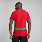 Shop morocco national team puma 2025 home replica jersey – red – Mexico Football Shirts & World Cup Jerseys
