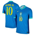 Shop neymar jr. brazil national team nike 2024 away match authentic player jersey – blue – Mexico Football Shirts & World Cup Jerseys
