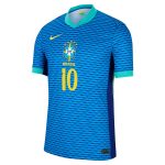 Shop neymar jr. brazil national team nike 2024 away match authentic player jersey – blue – Mexico Football Shirts & World Cup Jerseys