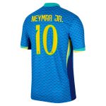 Shop neymar jr. brazil national team nike 2024 away match authentic player jersey – blue – Mexico Football Shirts & World Cup Jerseys