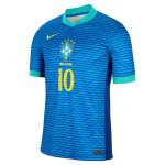 Shop neymar jr. brazil national team nike 2024 away stadium replica player jersey – blue – Mexico Football Shirts & World Cup Jerseys