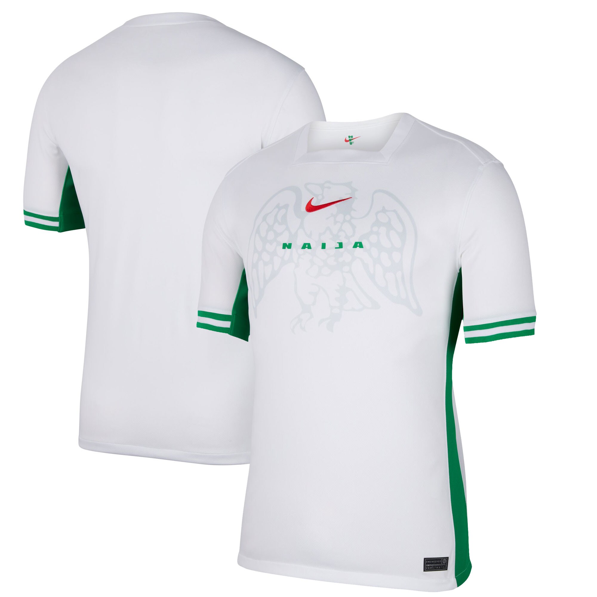 Shop nigeria national team nike 2024 home replica jersey – white – Mexico Football Shirts & World Cup Jerseys