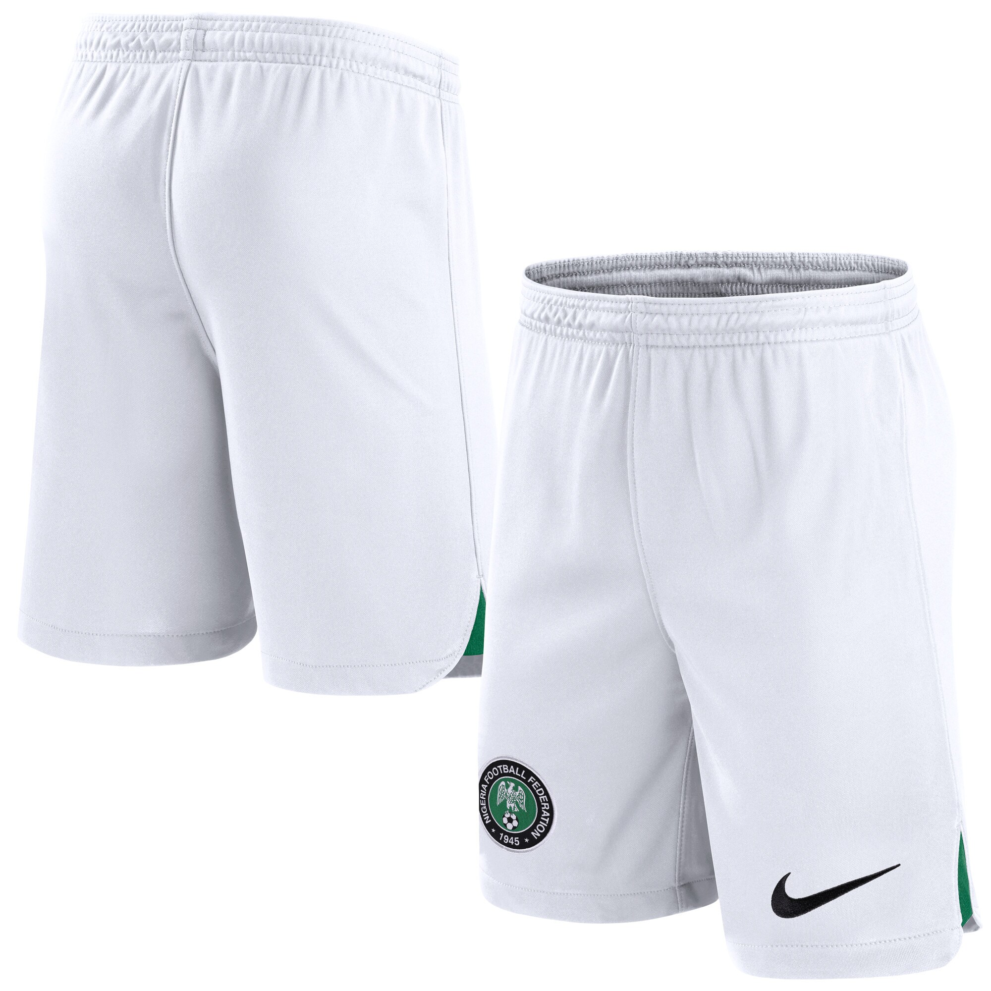 Shop nigeria national team nike away performance stadium shorts – white – Mexico Football Shirts & World Cup Jerseys