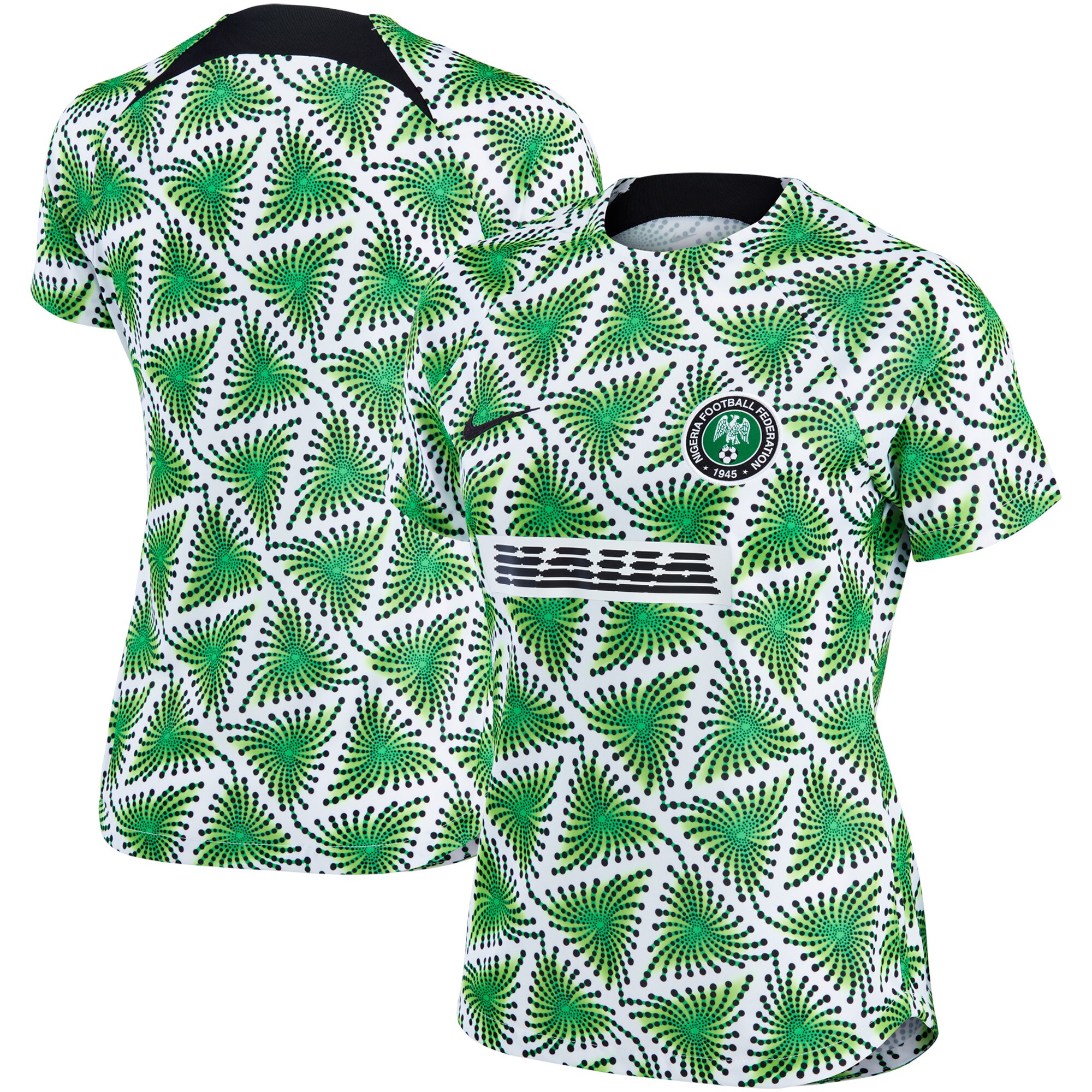 Shop nigeria national team nike women8217s 2022 pre-match top – green – Mexico Football Shirts & World Cup Jerseys