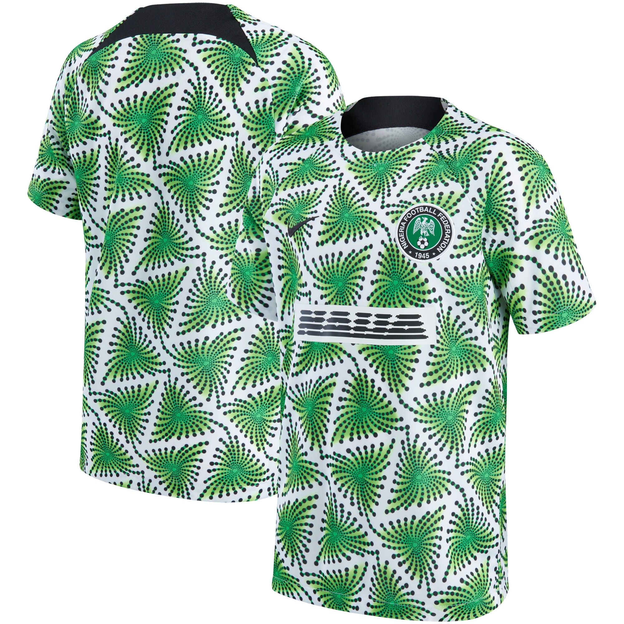 Shop nigeria national team nike youth pre-match top – white – Mexico Football Shirts & World Cup Jerseys