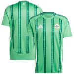Shop northern ireland national team adidas 2024 home replica jersey – green – Mexico Football Shirts & World Cup Jerseys