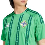 Shop northern ireland national team adidas 2024 home replica jersey – green – Mexico Football Shirts & World Cup Jerseys
