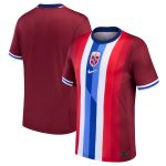 Shop norway national team nike 2024 home replica blank jersey – red – Mexico Football Shirts & World Cup Jerseys