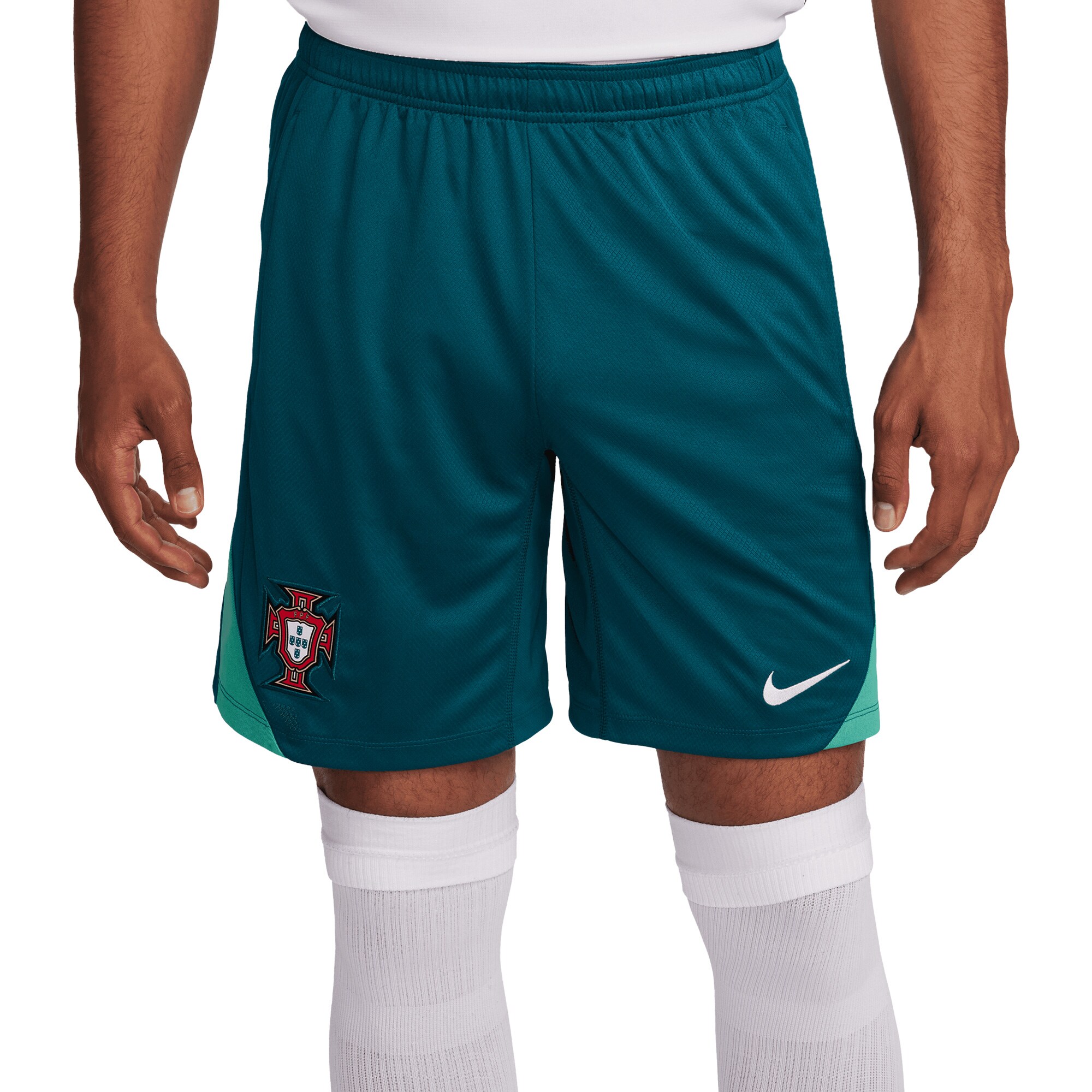 Shop portugal national team nike 2024 strike performance shorts – teal – Mexico Football Shirts & World Cup Jerseys