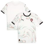 Shop portugal national team puma 2025 away replica jersey – white – Mexico Football Shirts & World Cup Jerseys