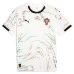 Shop portugal national team puma 2025 away replica jersey – white – Mexico Football Shirts & World Cup Jerseys