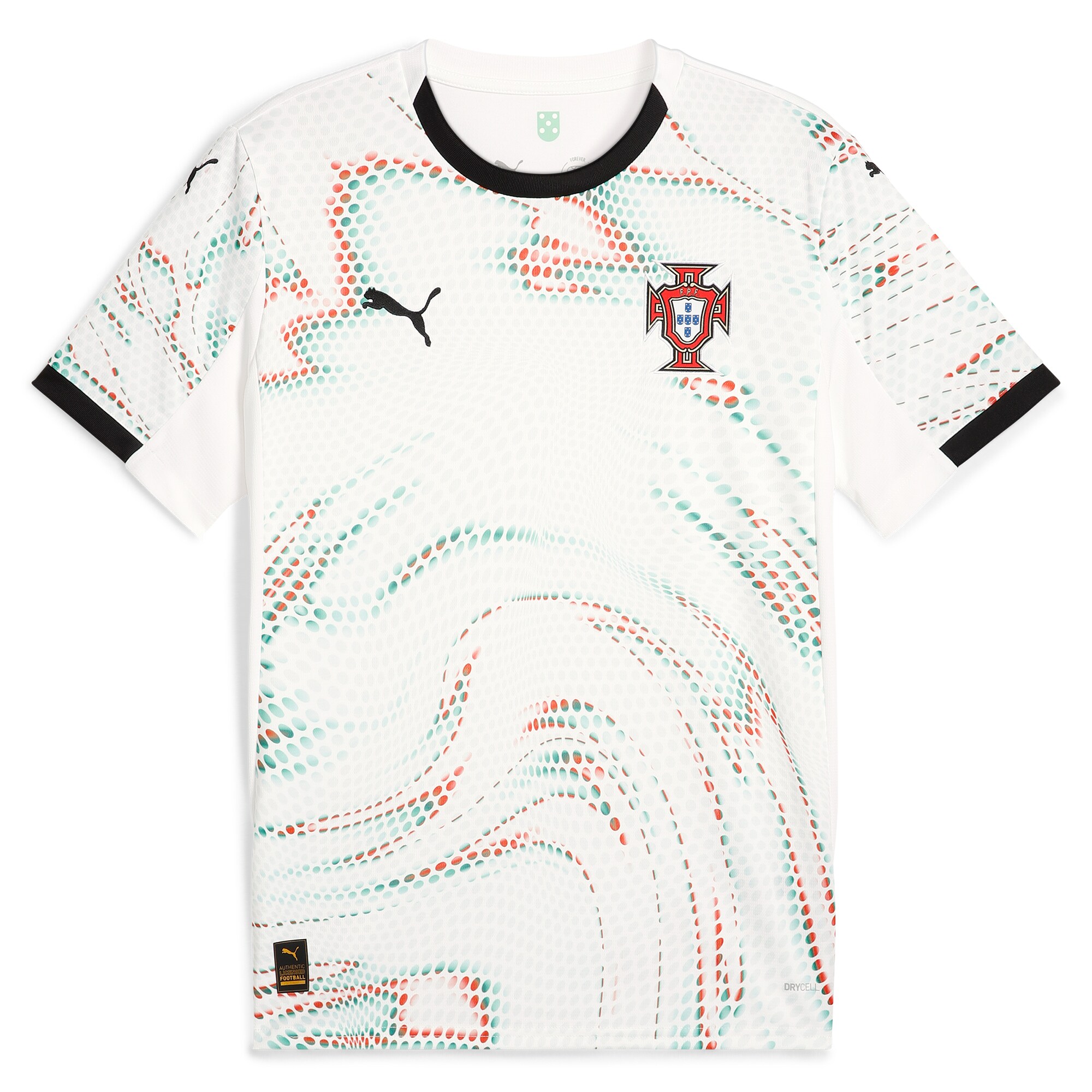 Shop portugal national team puma 2025 away replica jersey – white – Mexico Football Shirts & World Cup Jerseys