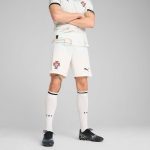 Shop portugal national team puma 2025 away replica shorts – white – Mexico Football Shirts & World Cup Jerseys