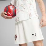 Shop portugal national team puma 2025 away replica shorts – white – Mexico Football Shirts & World Cup Jerseys