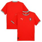 Shop portugal national team puma 2025 home replica jersey – red – Mexico Football Shirts & World Cup Jerseys