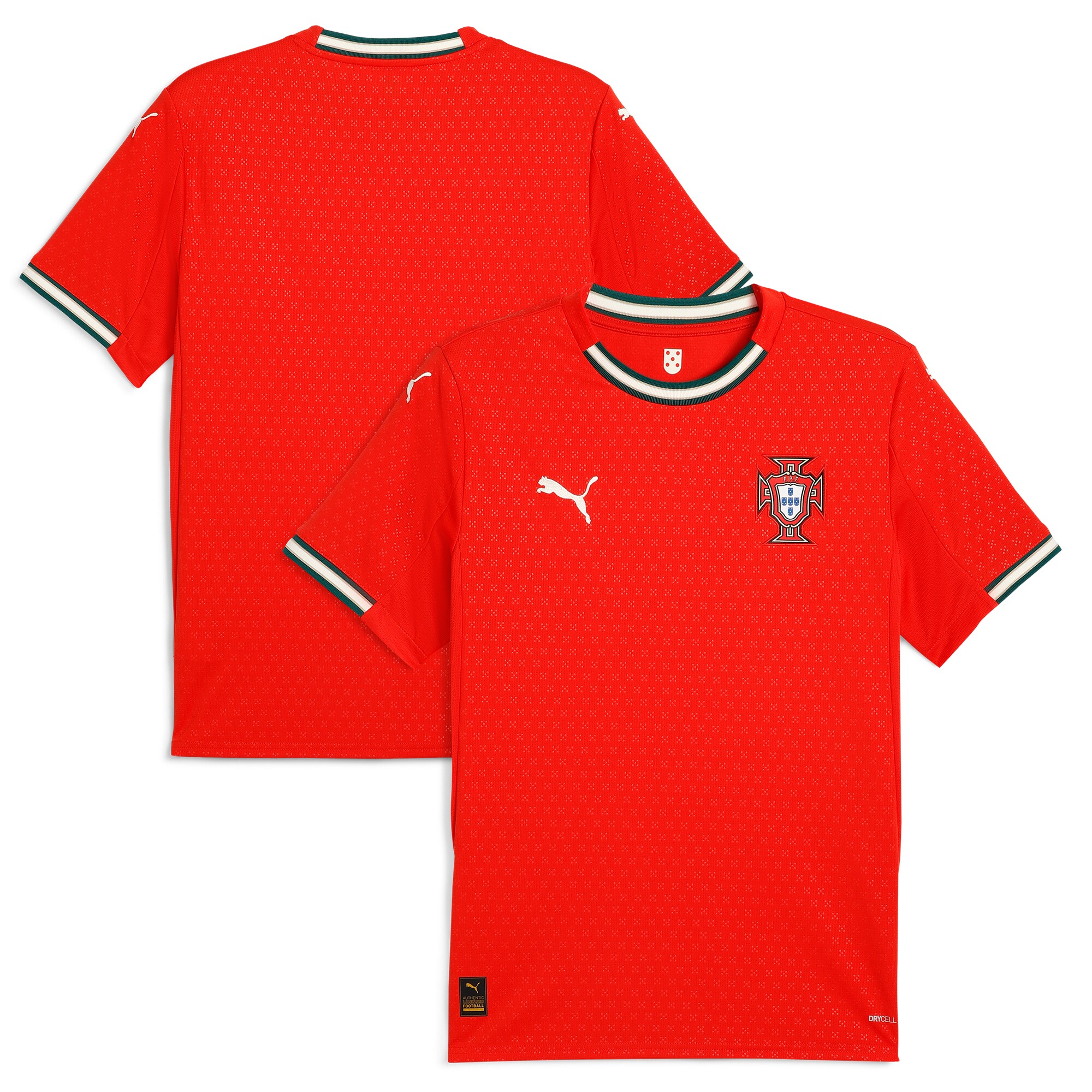 Shop portugal national team puma 2025 home replica jersey – red – Mexico Football Shirts & World Cup Jerseys