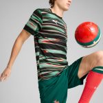 Shop portugal national team puma 2025 pre-match training jersey – black – Mexico Football Shirts & World Cup Jerseys
