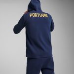 Shop portugal national team puma casuals full-zip hoodie – navy – Mexico Football Shirts & World Cup Jerseys