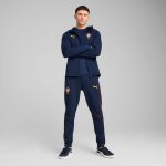 Shop portugal national team puma casuals full-zip hoodie – navy – Mexico Football Shirts & World Cup Jerseys