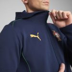Shop portugal national team puma casuals full-zip hoodie – navy – Mexico Football Shirts & World Cup Jerseys
