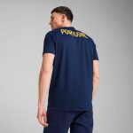 Shop portugal national team puma casuals t-shirt – navy – Mexico Football Shirts & World Cup Jerseys