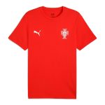 Shop portugal national team puma ftblless t-shirt – red – Mexico Football Shirts & World Cup Jerseys