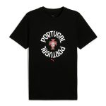Shop portugal national team puma ftblnrgy t-shirt – black – Mexico Football Shirts & World Cup Jerseys