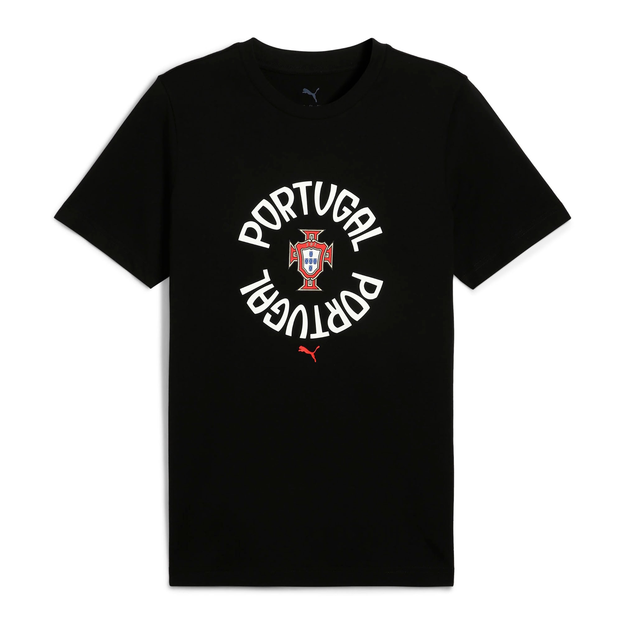 Shop portugal national team puma ftblnrgy t-shirt – black – Mexico Football Shirts & World Cup Jerseys