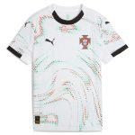 Shop portugal national team puma youth 2025 away replica jersey – white – Mexico Football Shirts & World Cup Jerseys