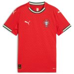 Shop portugal national team puma youth 2025 home replica jersey – red – Mexico Football Shirts & World Cup Jerseys