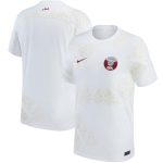 Shop qatar national team nike 202223 away replica jersey – white – Mexico Football Shirts & World Cup Jerseys