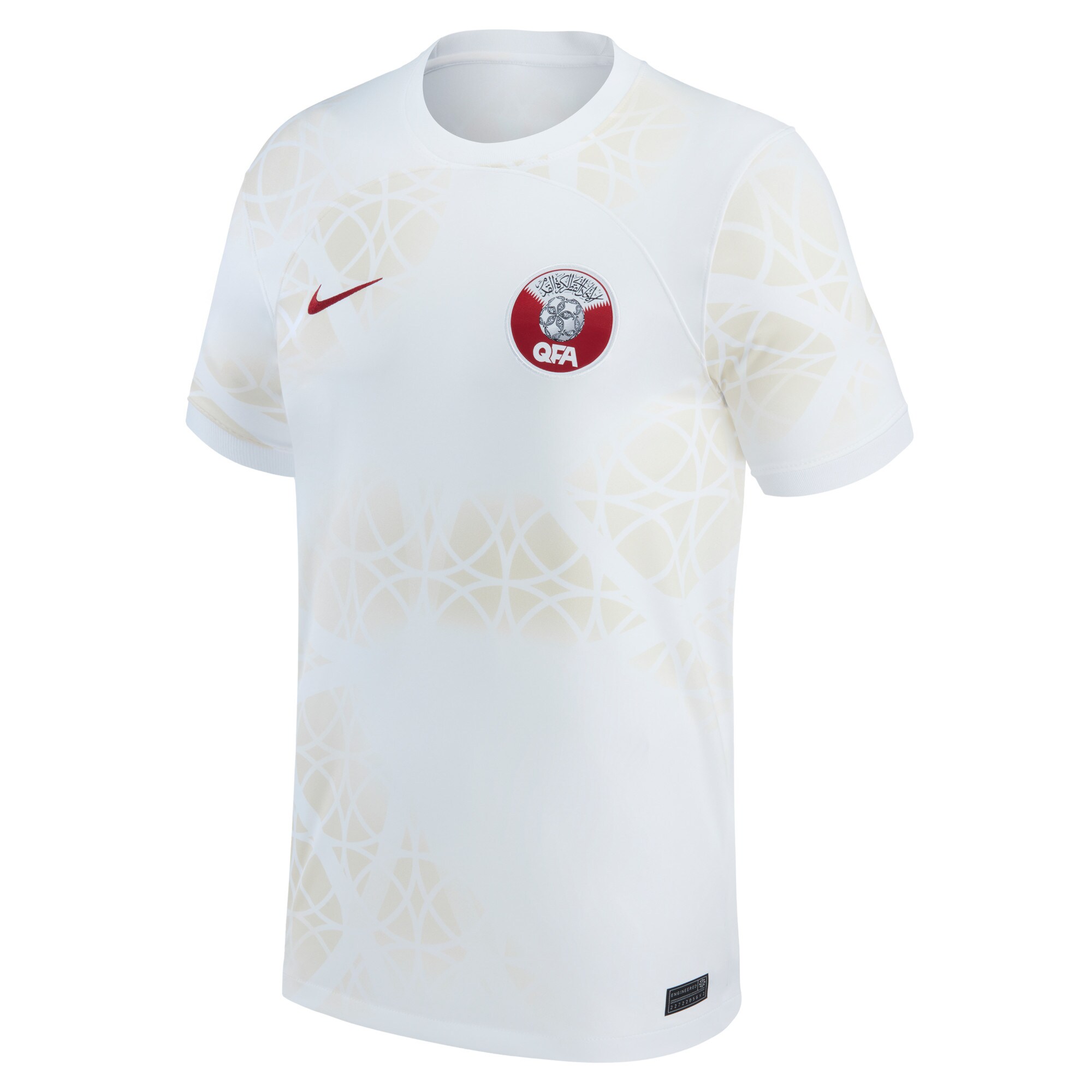 Shop qatar national team nike 202223 away replica jersey – white – Mexico Football Shirts & World Cup Jerseys