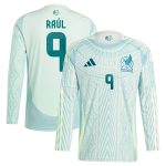 Shop raul jimenez mexico national team adidas 2024 away replica player long sleeve jersey – green – Mexico Football Shirts & World Cup Jerseys
