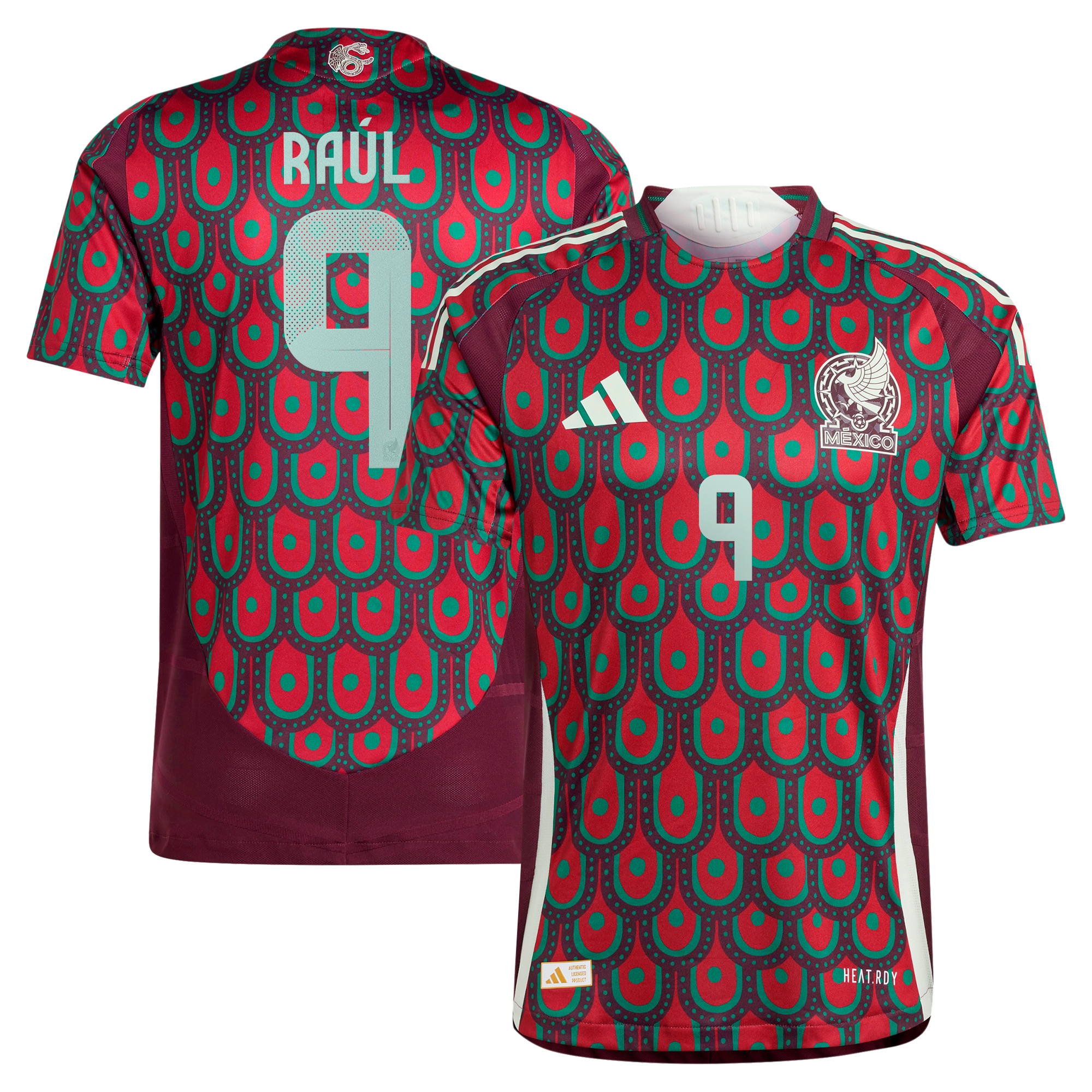 Shop raul jimenez mexico national team adidas 2024 home authentic player jersey – burgundy – Mexico Football Shirts & World Cup Jerseys