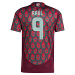 Shop raul jimenez mexico national team adidas 2024 home authentic player jersey – burgundy – Mexico Football Shirts & World Cup Jerseys