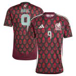 Shop raul jimenez mexico national team adidas 2024 home replica player jersey – burgundy – Mexico Football Shirts & World Cup Jerseys