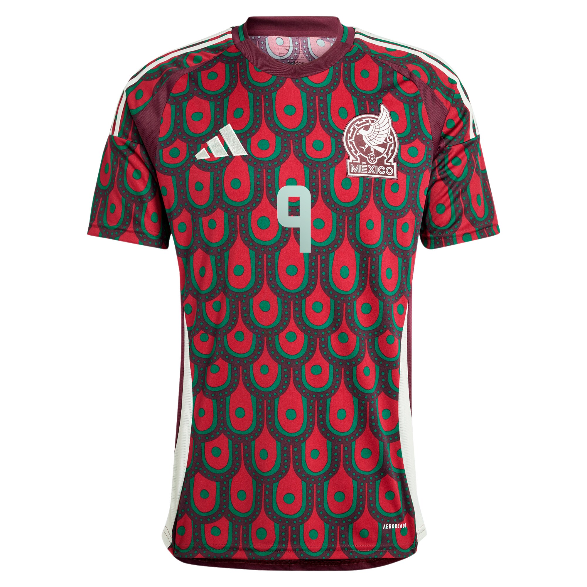 Shop raul jimenez mexico national team adidas 2024 home replica player jersey – burgundy – Mexico Football Shirts & World Cup Jerseys