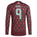 Shop raul jimenez mexico national team adidas 2024 home replica player long sleeve jersey – burgundy – Mexico Football Shirts & World Cup Jerseys