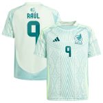 Shop raul jimenez mexico national team adidas youth 2024 away replica player jersey – green – Mexico Football Shirts & World Cup Jerseys