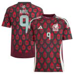 Shop raul jimenez mexico national team adidas youth 2024 home replica player jersey – burgundy – Mexico Football Shirts & World Cup Jerseys